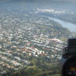 Aerial view of Brisbane from Helicopter