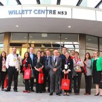 LAE group photo outside Willett Centre