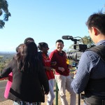 Behind the scenes filming at Mt Gravatt Lookout