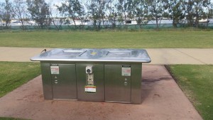 Standard issue park BBQ at the Broadwater Parklands.
