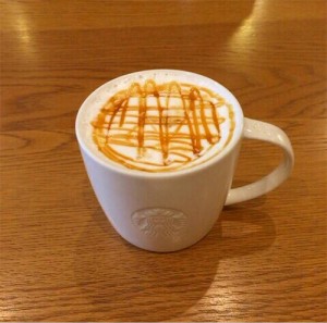 “Caramel Macchiato” from Starbucks in Japan