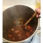 Stew in saucepan