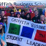 Griffith Business School student leaders at Relay for Life
