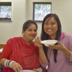 Poonam from India and Jenny from Indonesia
