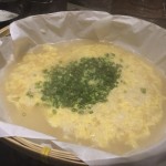 After eating a pot of blowfish, we make a risotto from the broth