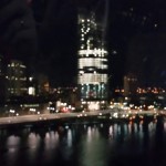 Brisbane city by night - Wheel of Brisbane
