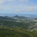 View of Cairns from the Skyrail Rainforest Cableway
