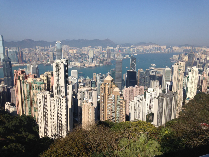 Visit The Peak for amazing views over Hong Kong