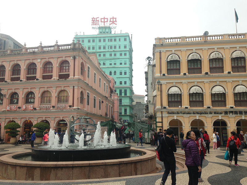 Exploring the streets of Macau, Hong Kong